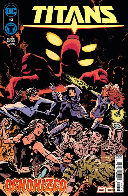 TITANS #10 COVER A CHRIS SAMNEE