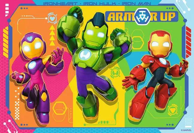 IRON MAN & HIS AWESOME FRIENDS 35PC PUZZLE