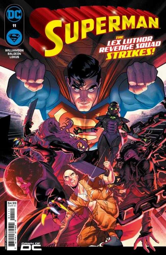 SUPERMAN #11 COVER A JAMAL CAMPBELL