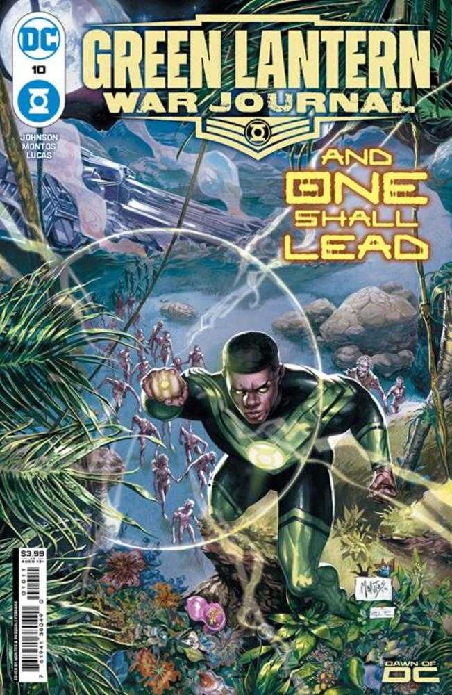 GREEN LANTERN WAR JOURNAL #10 COVER A MONTOS