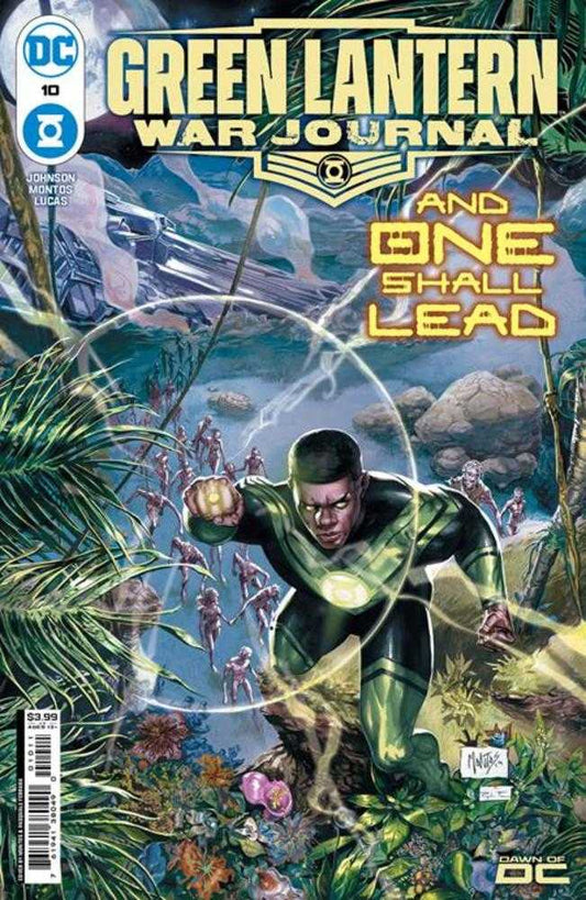 GREEN LANTERN WAR JOURNAL #10 COVER A MONTOS