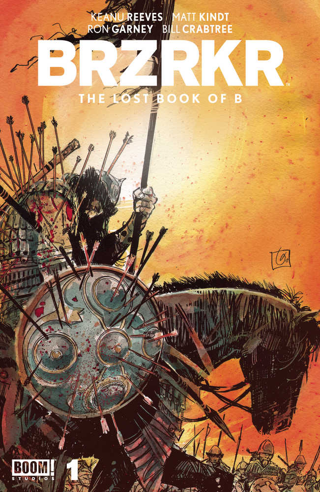 BRZRKR THE LOST BOOK OF B #1 COVER A GARNEY (MATURE)