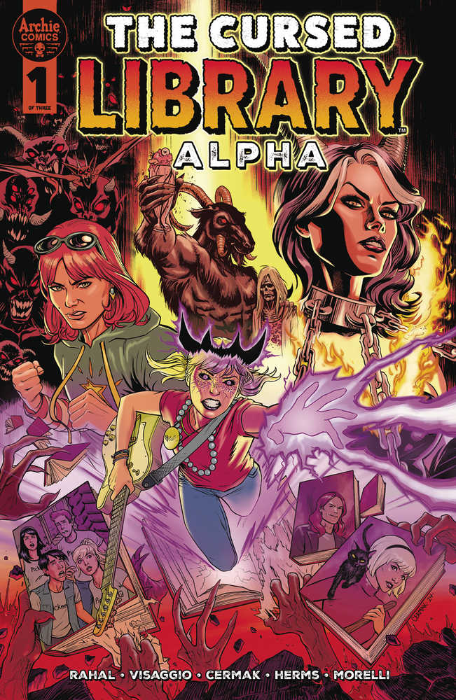 CURSED LIBRARY ALPHA COVER A CRAIG CERMAK