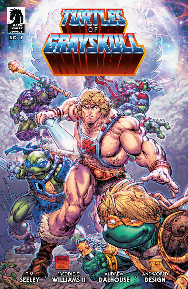 MASTERS OF THE UNIVERSE/TEENAGE MUTANT NINJA TURTLES: TURTLES OF GRAYSKULL #1 (COVER A) (FREDDIE WILLIAMS II)