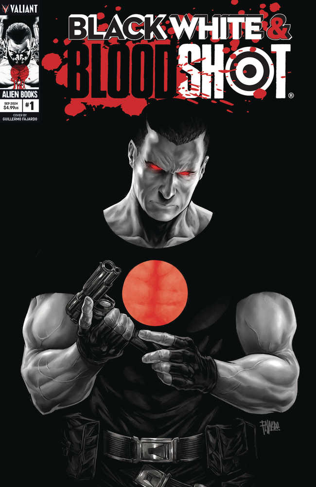 BLACK WHITE & BLOODSHOT #1 (OF 4) COVER A FAJARDO (MATURE)