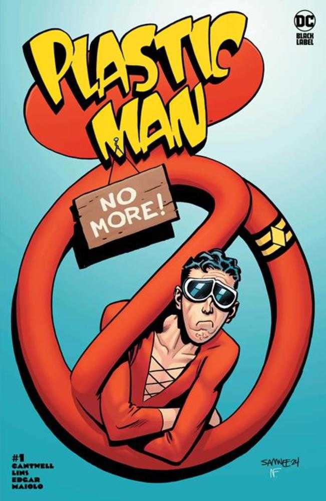 PLASTIC MAN NO MORE #1 (OF 4) COVER C CHRIS SAMNEE VARIANT (MATURE)