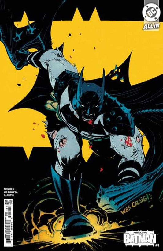 ABSOLUTE BATMAN #1 COVER B WES CRAIG CARD STOCK VARIANT