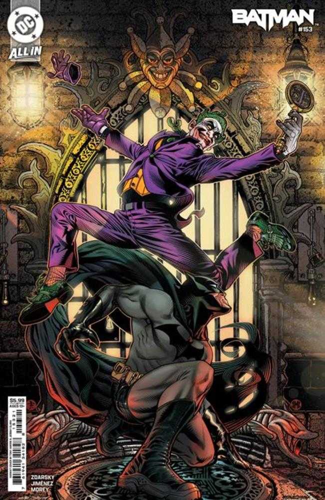 BATMAN #153 COVER B TONY HARRIS & JEREMY CLARK CARD STOCK VARIANT