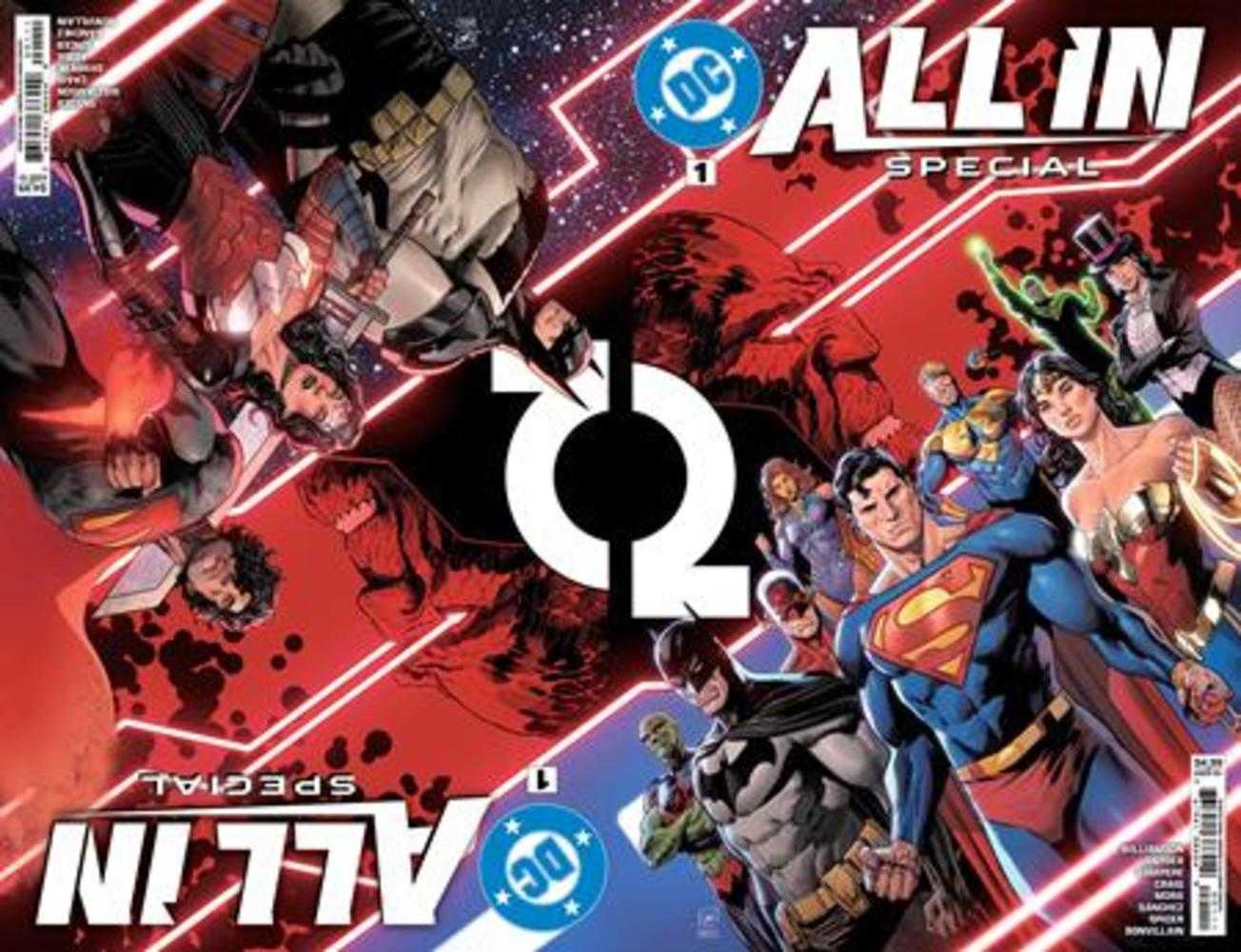 DC ALL IN SPECIAL #1 (ONE SHOT) COVER A DANIEL SAMPERE WRAPAROUND