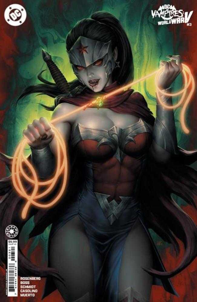 DC VS VAMPIRES WORLD WAR V #3 (OF 12) COVER B KENDRICK KUNKKA LIM CARD STOCK VARIANT