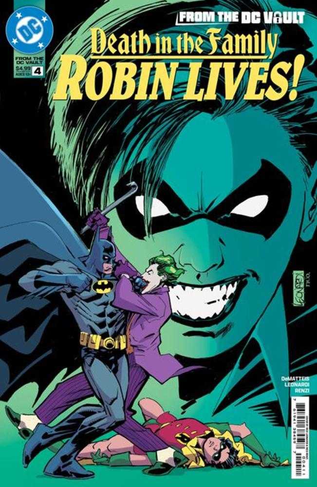 FROM THE DC VAULT DEATH IN THE FAMILY ROBIN LIVES #4 (OF 4) COVER A RICK LEONARDI