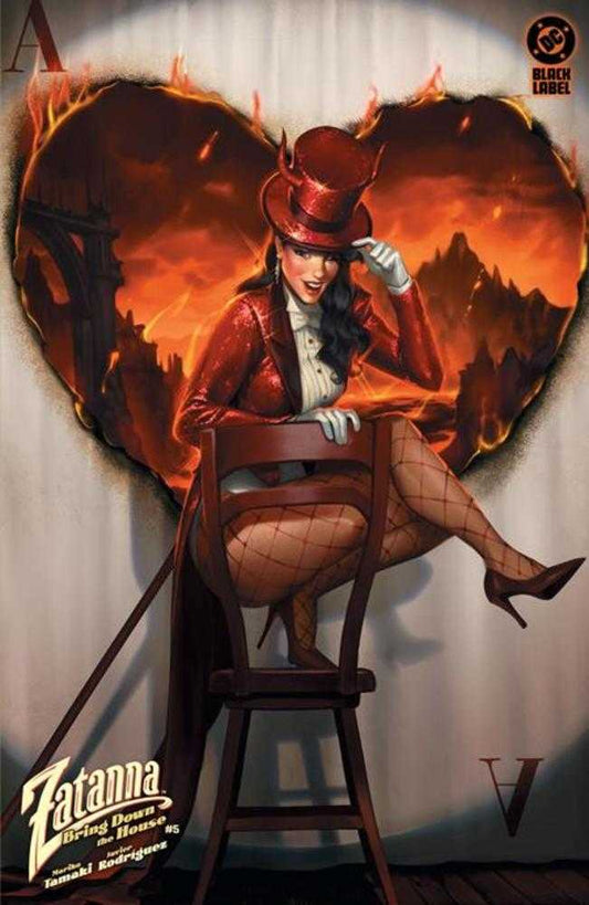 ZATANNA BRING DOWN THE HOUSE #5 (OF 5) COVER C OSCAR VEGA VARIANT (MATURE)