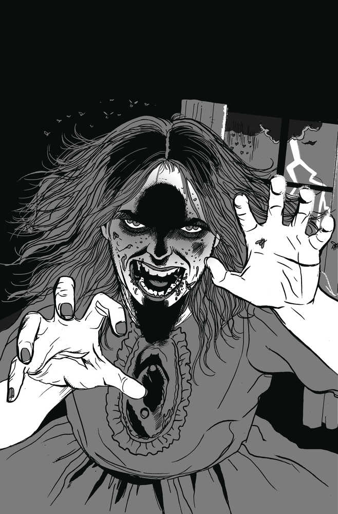 DEMON INSIDE #1 (OF 5) COVER C WORONCHAK BLACK & WHITE VIRGIN (MATURE)