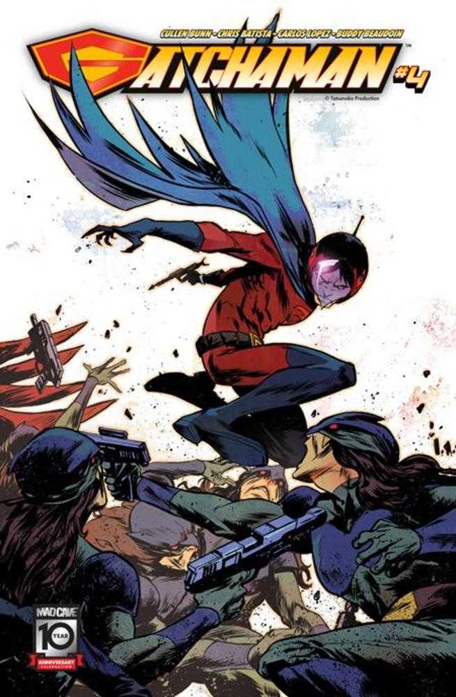 GATCHAMAN #4 COVER B SANFORD GREENE CONNECTING COVER VARIANT