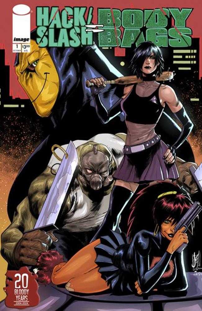 HACK SLASH BODY BAGS #1 (OF 4) COVER A STEFANO CASELLI (MATURE)