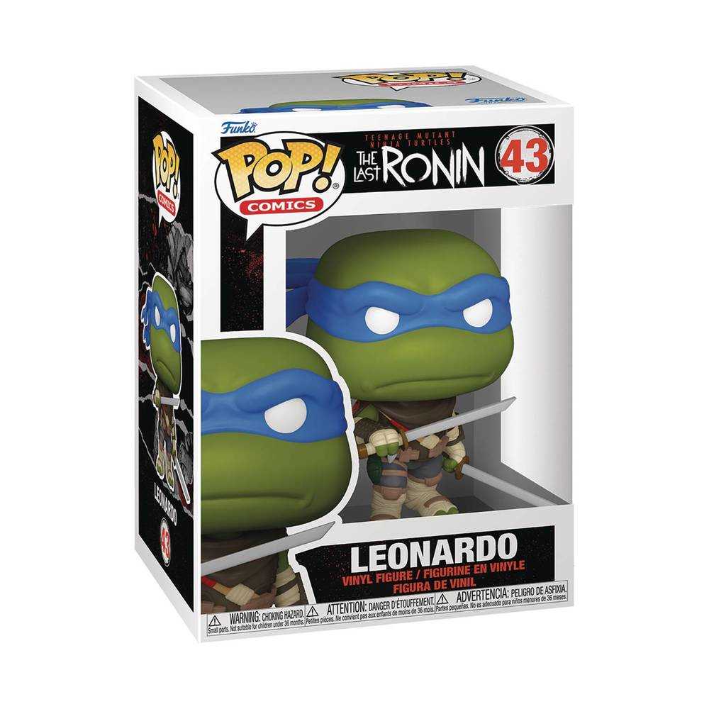 POP COMICS TEENAGE MUTANT NINJA TURTLES LAST RONIN LEONARDO FIGURE
