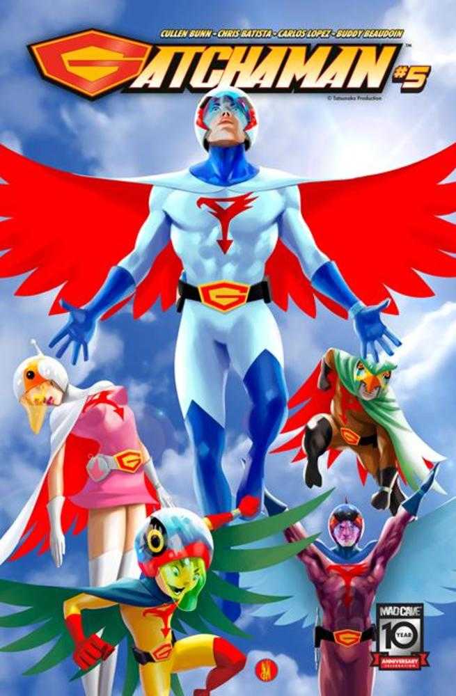 GATCHAMAN #5 COVER A INAKI MIRANDA