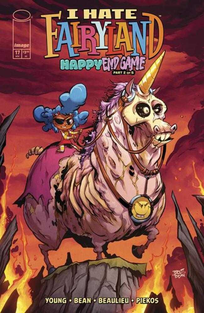 I HATE FAIRYLAND (2022) #17 COVER A BRETT BEAN (MATURE)