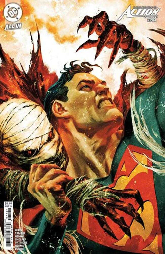 ACTION COMICS #1074 COVER B SEBASTIAN FIUMARA CARD STOCK VARIANT