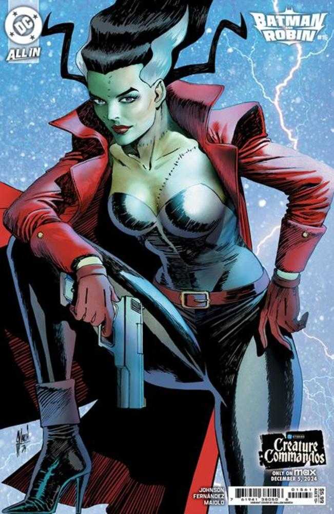 BATMAN AND ROBIN #15 COVER D GUILLEM MARCH CREATURE COMMANDOS CARD STOCK VARIANT