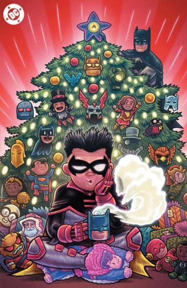 BATMAN SANTA CLAUS SILENT KNIGHT RETURNS #1 (OF 5) COVER C DAN HIPP DC HOLIDAY SURPRISE RUB AND SMELL POLYBAG VARIANT