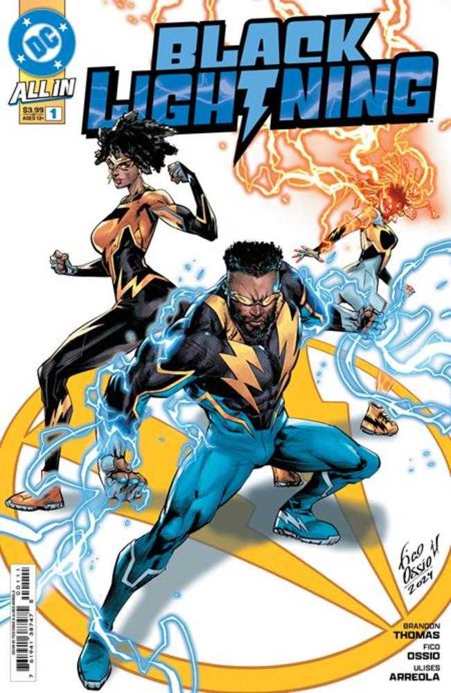BLACK LIGHTNING #1 COVER A FICO OSSIO