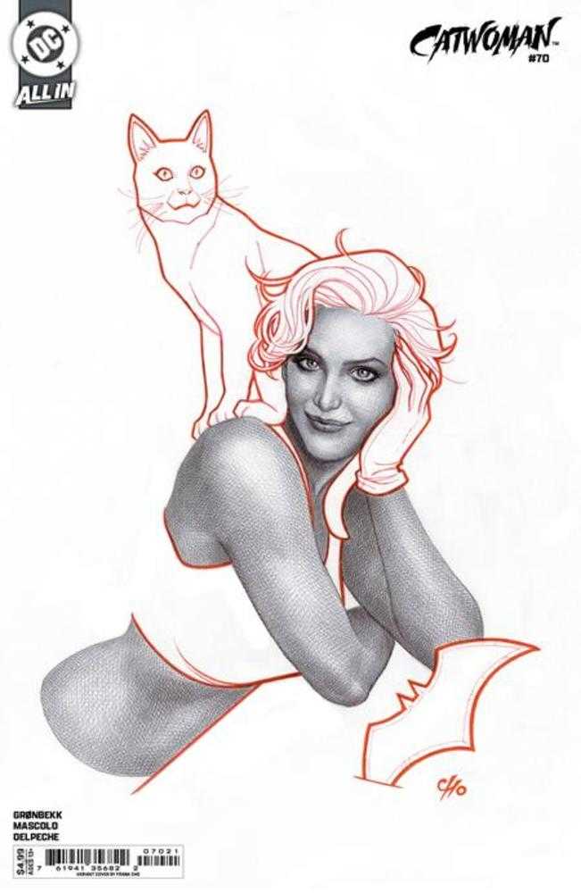 CATWOMAN #70 COVER B FRANK CHO CARD STOCK VARIANT