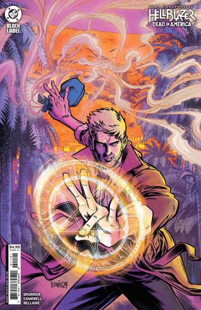 JOHN CONSTANTINE HELLBLAZER DEAD IN AMERICA #11 (OF 11) COVER B DANIEL BAYLISS VARIANT (MATURE)