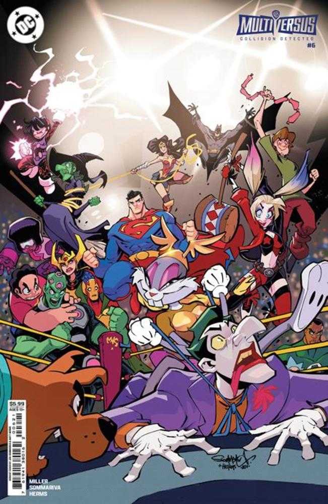 MULTIVERSUS COLLISION DETECTED #6 (OF 6) COVER B JON SOMMARIVA CARD STOCK VARIANT