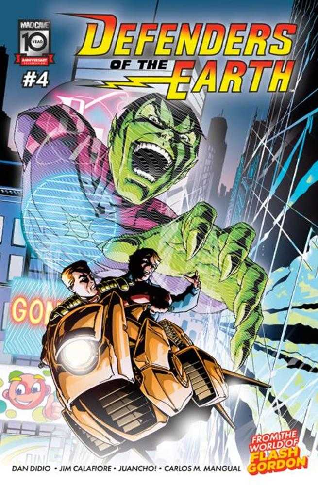 DEFENDERS OF THE EARTH #4 (OF 8) COVER A JIMCALAFIORE