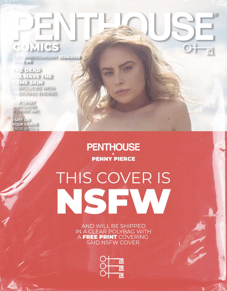 PENTHOUSE COMICS #6 COVER E POLYBAGGED PIERCE PHOTO (MATURE)