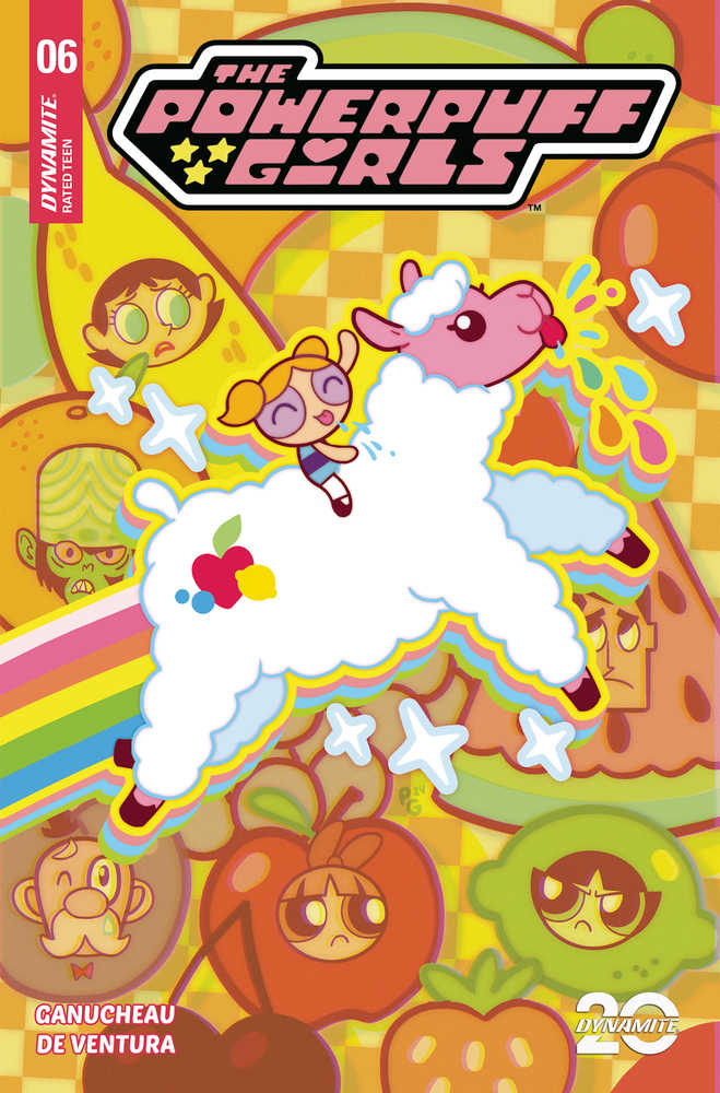 POWERPUFF GIRLS #6 COVER A GANUCHEAU