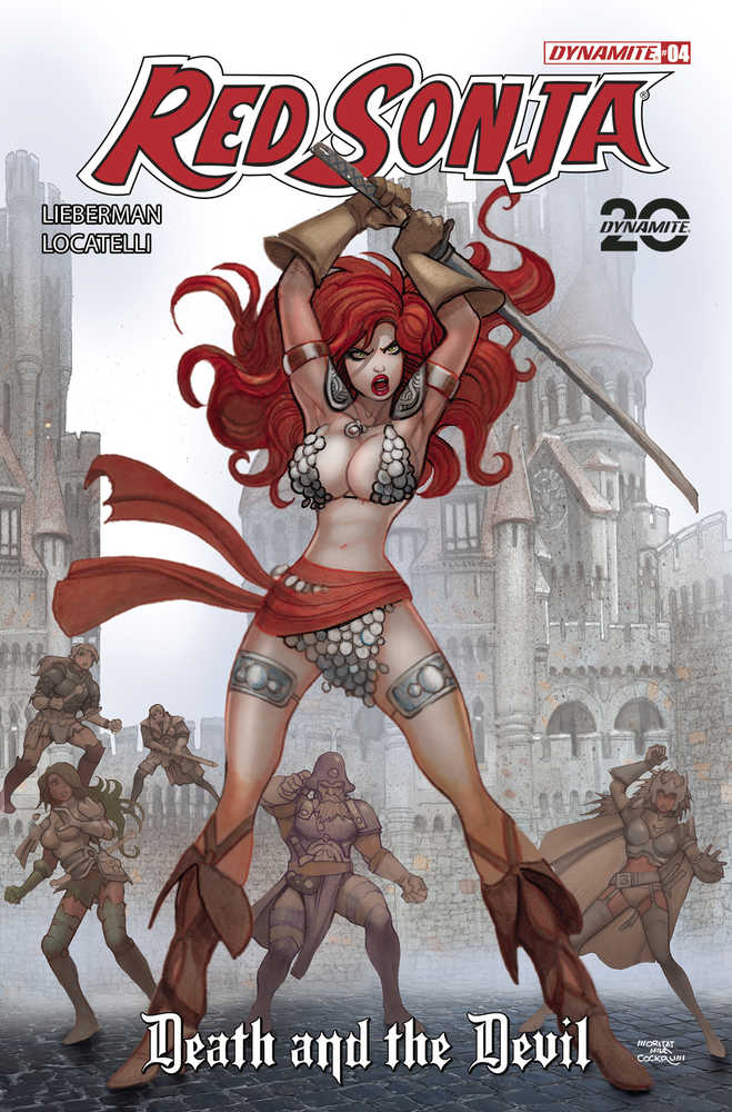 RED SONJA DEATH AND THE DEVIL #4 COVER C MORITAT