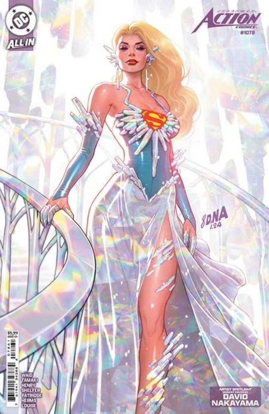 ACTION COMICS #1078 COVER D DAVID NAKAYAMA ARTIST SPOTLIGHT CARD STOCK VARIANT