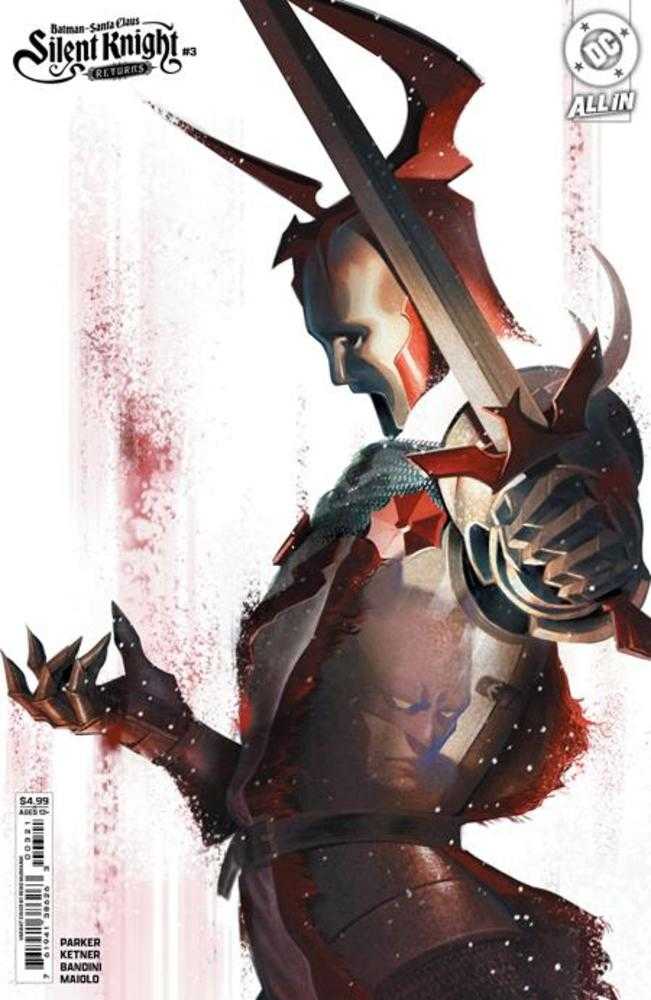 BATMAN SANTA CLAUS SILENT KNIGHT RETURNS #3 (OF 5) COVER B REIKO MURAKAMI CARD STOCK VARIANT