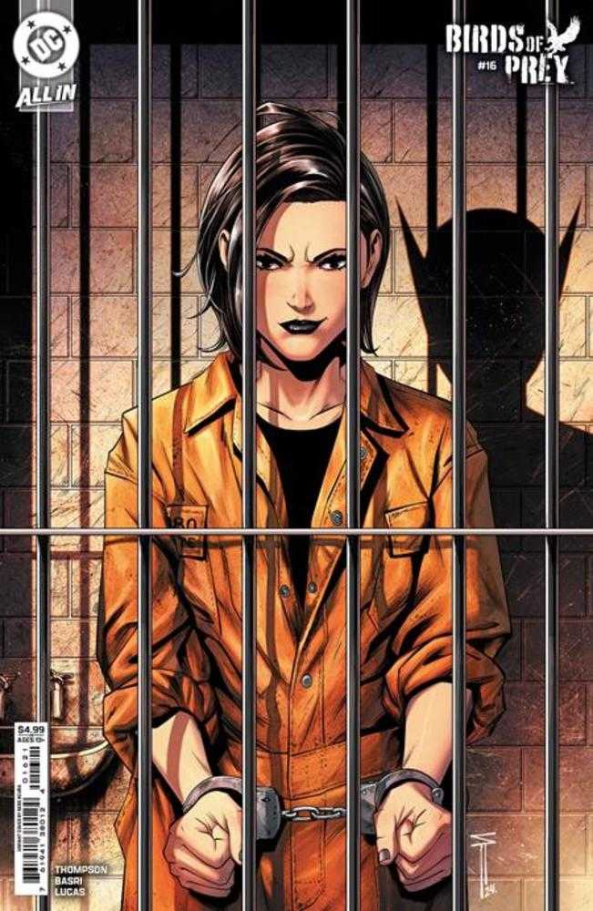 BIRDS OF PREY #16 COVER B SERG ACUNA CARD STOCK VARIANT