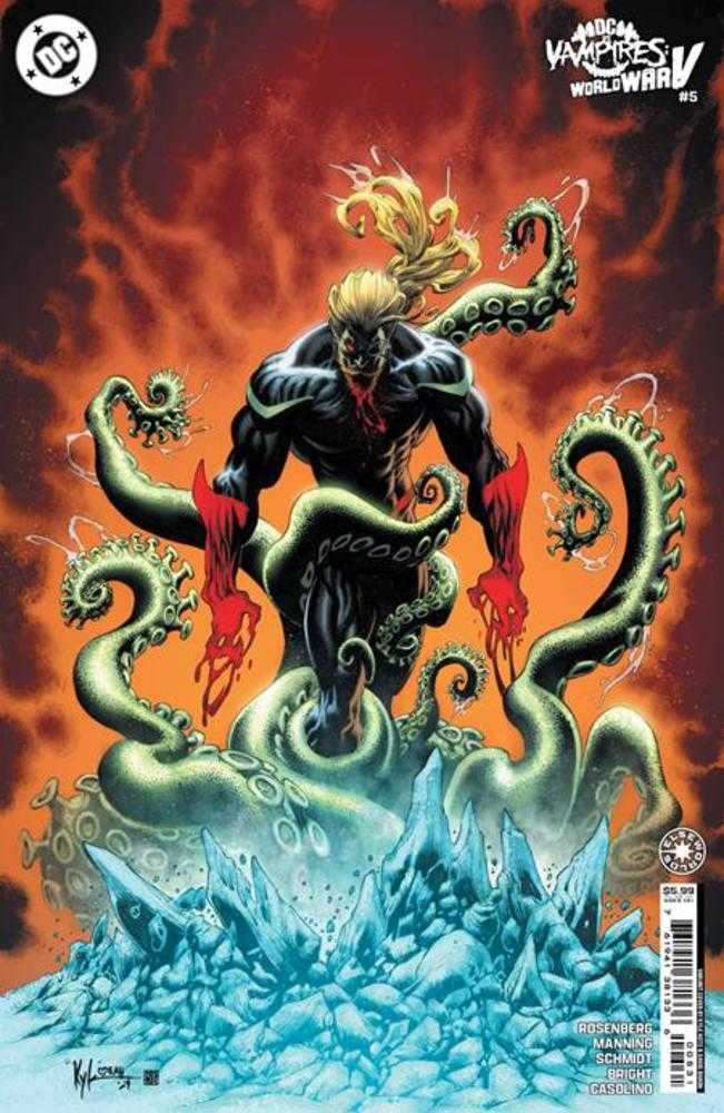 DC VS VAMPIRES WORLD WAR V #5 (OF 12) COVER C KYLE HOTZ CARD STOCK VARIANT