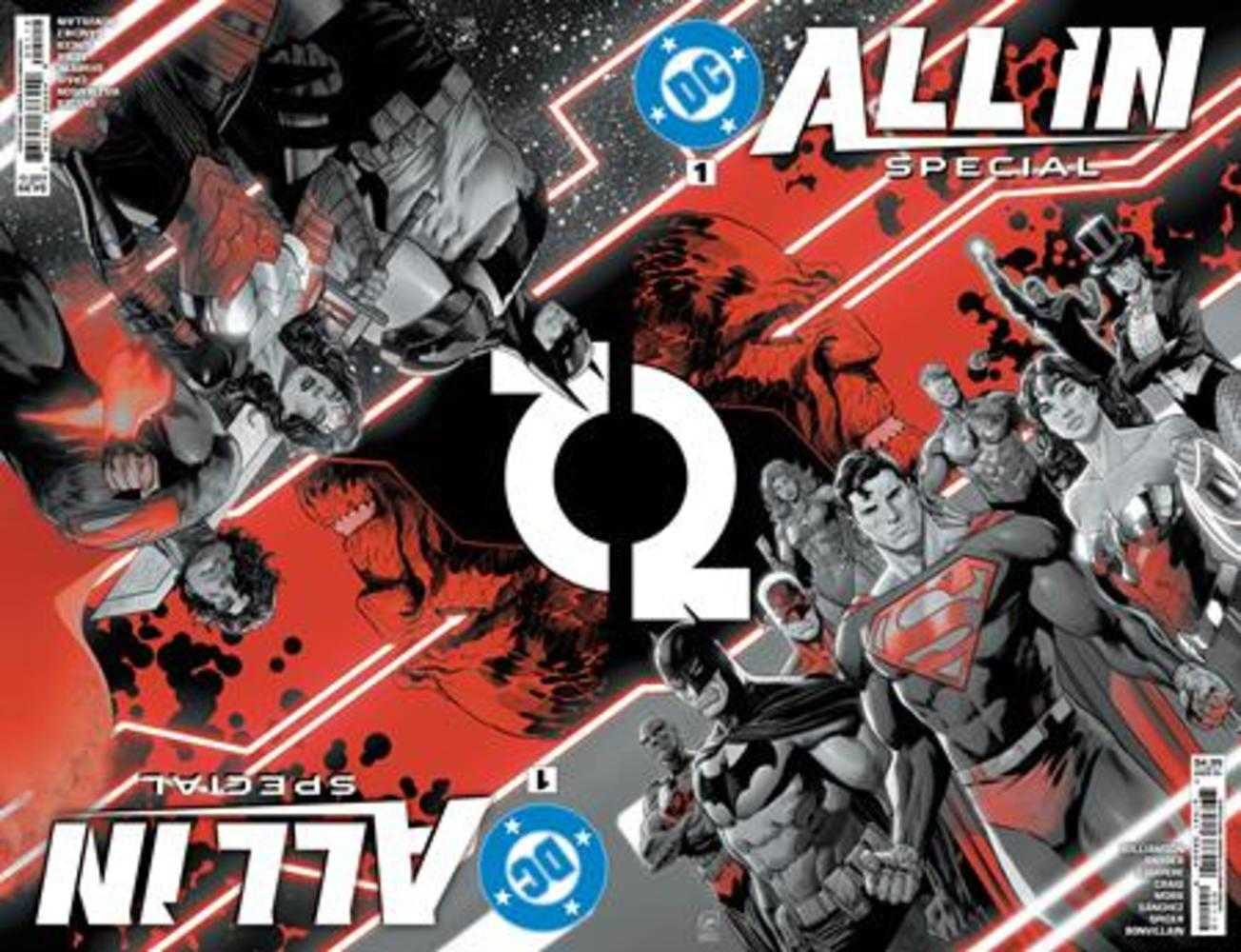 DC ALL IN SPECIAL #1 (ONE SHOT) 2ND PRINT COVER A DANIEL SAMPERE ALLOCATIONS MAY OCCUR.