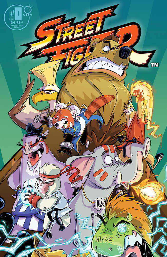 STREET FIGHTER PRIME #0 COVER E 1:5 VARIANT EDITION GORDINE