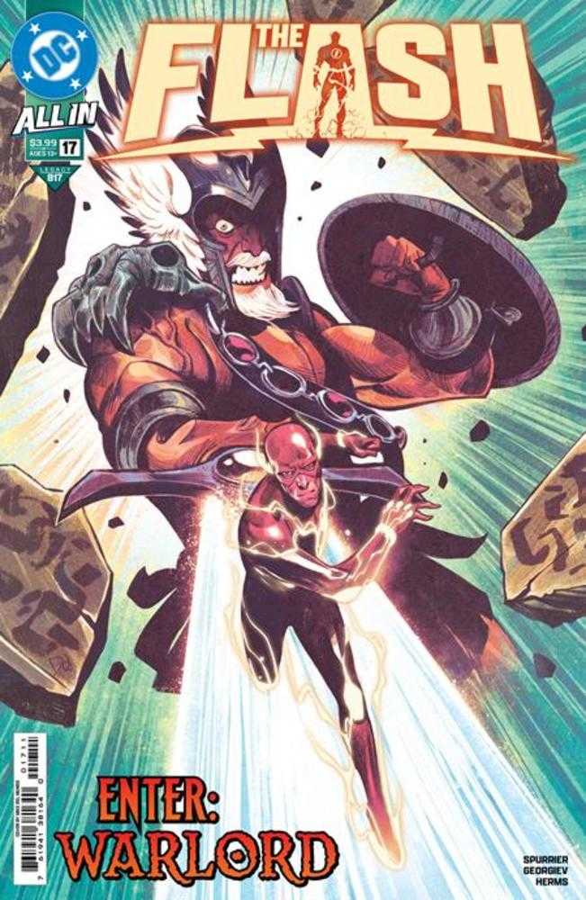 FLASH #17 COVER A MIKE DEL MUNDO