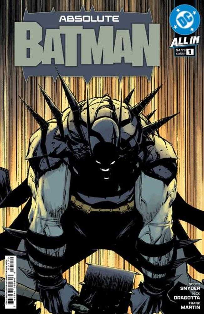 ABSOLUTE BATMAN #1 4TH PRINT COVER A NICK DRAGOTTA