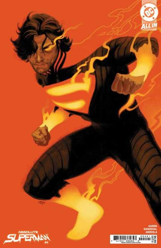 ABSOLUTE SUPERMAN #4 COVER B DAVID TALASKI CARD STOCK VARIANT