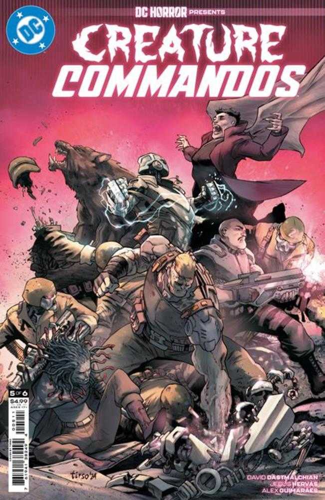 DC HORROR PRESENTS CREATURE COMMANDOS #5 (OF 6) COVER A TIRSO (MATURE)