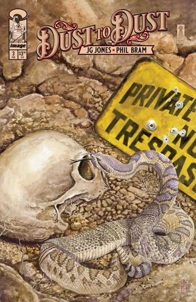 DUST TO DUST #3 (OF 8) COVER A JG JONES