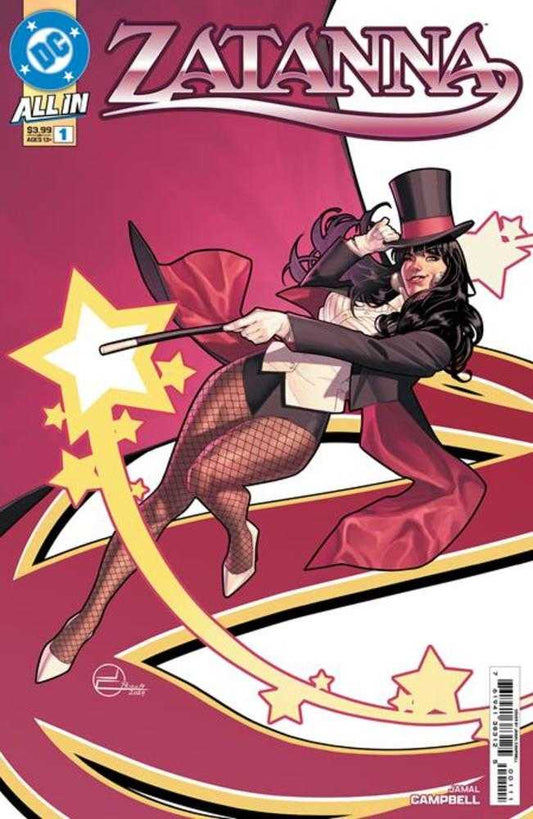 ZATANNA #1 (OF 6) COVER A JAMAL CAMPBELL