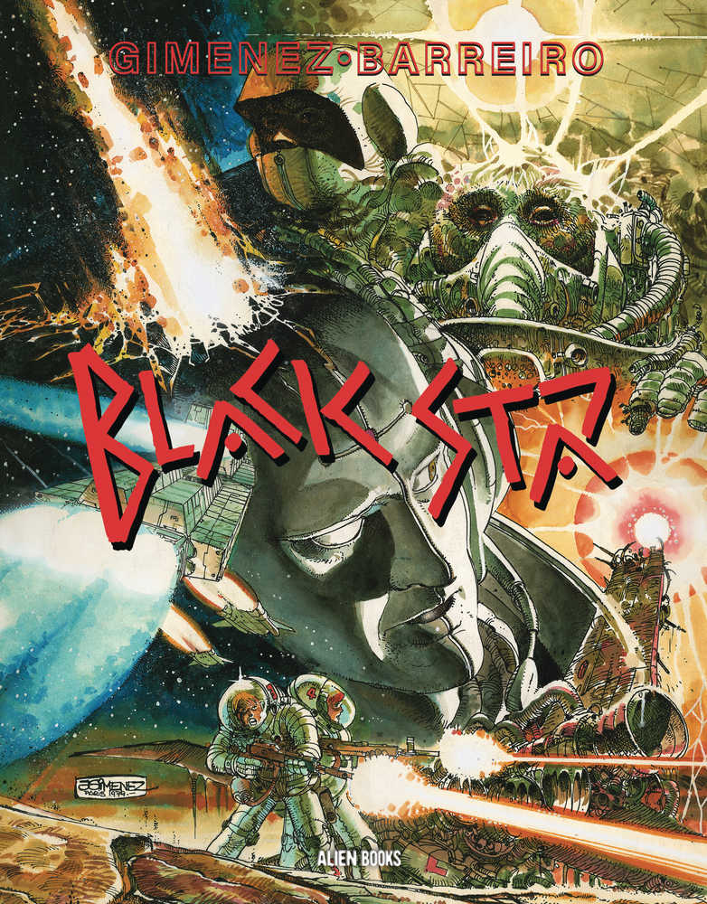 BLACK STAR GRAPHIC NOVEL COVER B GIMENEZ