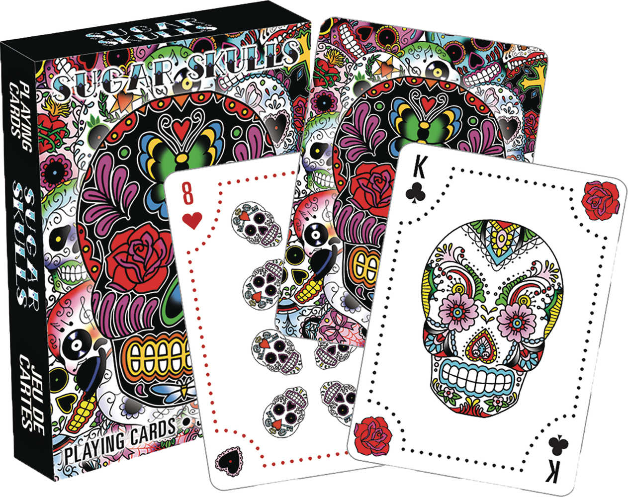 SUGAR SKULLS PLAYING CARDS