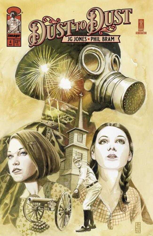 DUST TO DUST #4 (OF 8) COVER A JG JONES