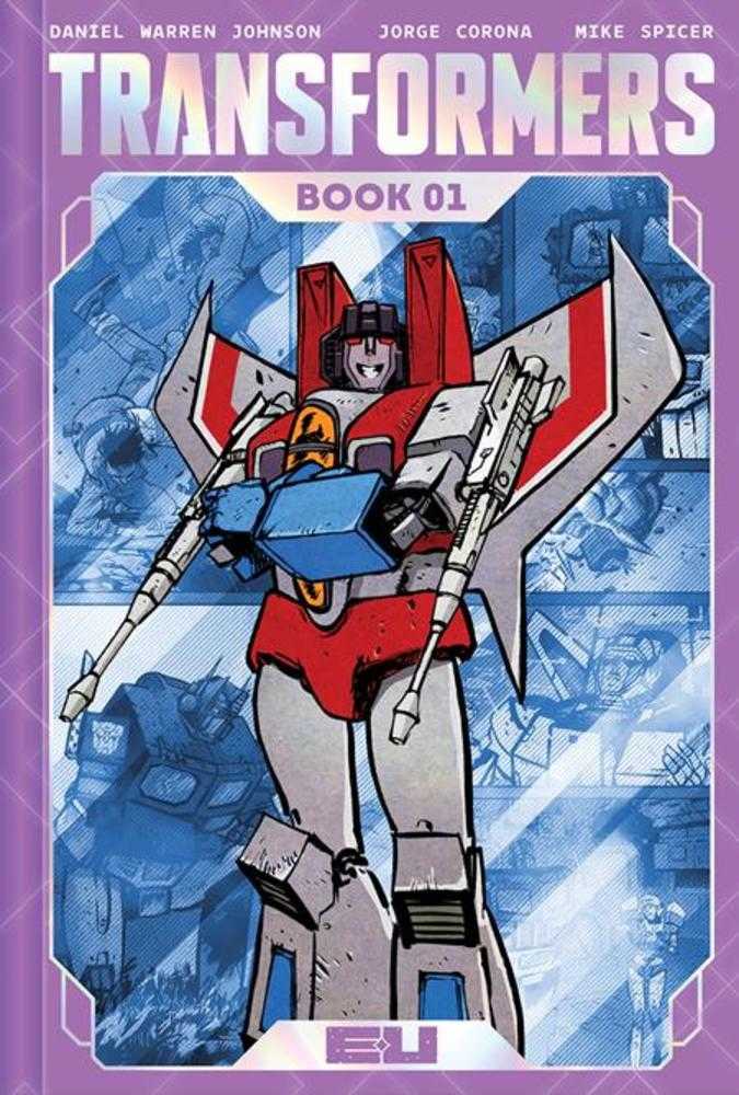 TRANSFORMERS DELUXE HARDCOVER BOOK 01 DIRECT MARKET EXCLUSIVE DANIEL WARREN JOHNSON & MIKE SPICER DECEPTICON COVER