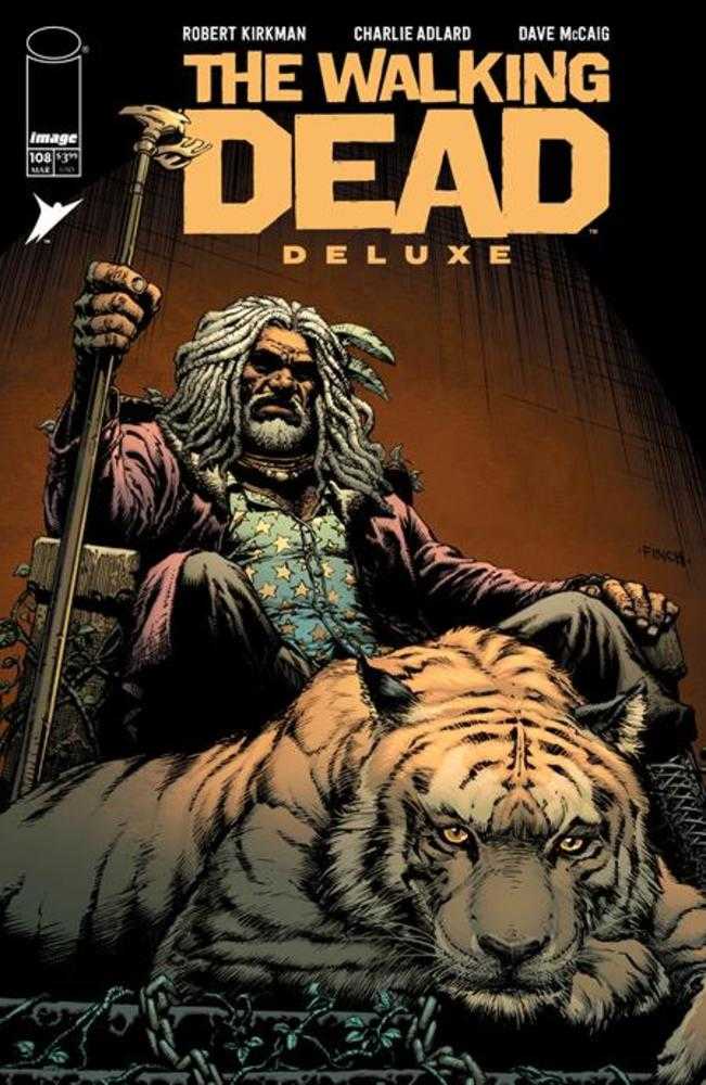 WALKING DEAD DELUXE #108 COVER A DAVID FINCH & DAVE MCCAIG (MATURE)